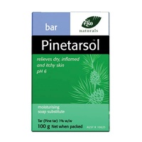 Pinetarsol Bar 100G  A Soap Substitute Adjunct Treatment For Itching Skin
