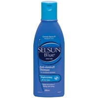 Selsun Blue Shampoo Replenish 200ml Normal-Dry Hair, Clears Dandruff Fights Itch