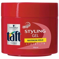 Schwarzkopf Taft Max Styling Hair Gel 250g For 24h hold without stickiness