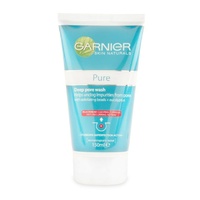 Garnier Skin Naturals Pure Deep Pore Wash 150Ml