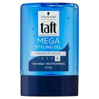 Schwarzkopf Taft Mega Styling Gel 300G long-lasting hold in all conditions