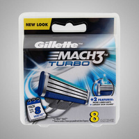 Gillette Razor Blades Mach3 Turbo 8