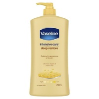 Vaseline Intensive Care Dry Skin Moisturiser Pump 750ml Restores Dry Skin