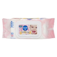 Curash Baby Wipes Fragrance Free Refill 80 Hypoallergenic, Soap & Alcohol free