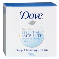 Dove Face Care Essential Nutrients Deep Cleansing Cream 100ml