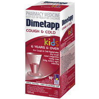Dimetapp Kids Cold & Cough Elixir 100ml