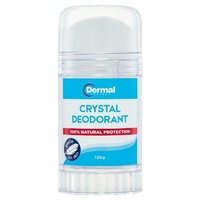 Dermal Therapy Crystal Deodorant Stick 120g 100% Natural HyDo-allergenic