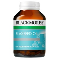 Blackmores Flaxseed Oil 1000mg 100 Vegetarian Capsules