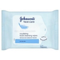 Johnsons 3In1 Facial Wipes for Dry and Sensitive skin 25