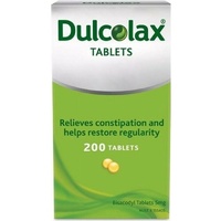 Dulcolax 5Mg Tablets 200 - Durolax Bisacodyl Tablets 5Mg