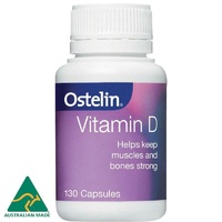 Ostelin Vitamin D Gel Capsules 130 For calcium absorption