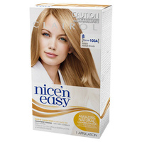 Clairol Nice 'N Easy 8 Natural Medium Blonde brings your look to life with depth