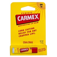 Carmex Lip Balm Click Stick Original Spf15 Moisturing Lip Balm