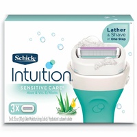 Schick Intuition Naturals Sensitive Care 3 Cartridges