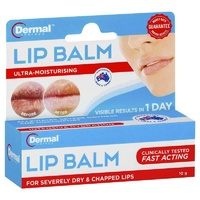 Dermal Therapy Lip Balm 10g for Severely Dry & Chapped Lips