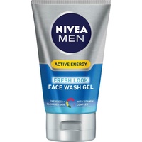 Nivea Men Skin Energy Face Wash Q10 100ml helping to unblock pores
