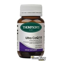 Thompsons Ultra Co Q10 150mg Capsules 60 healthy cardiovascular system function