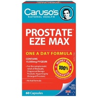 Carusos Prostate Eze Max Capsules 60 Totally Natural Products