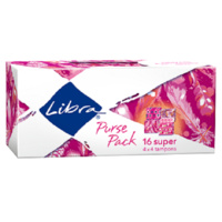 Libra Tampons Super Purse Pack 16