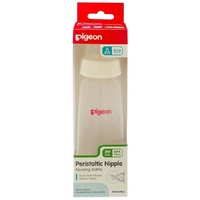 Pigeon Bottle Slim Neck 240Ml PP - Super elastic teat in soft, flexible silicone