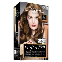 Loreal Preference 5.3 Siena fashionable high-shine colour that doesn't fade