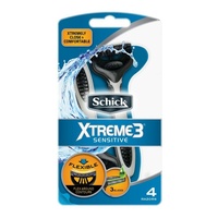 Schick Xtreme 3 Disposable Sensitive 4pk