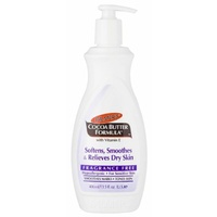 Palmer's Cocoa Butter Fragrance Free Lotion Pump 400Ml Relieves Dry Skin