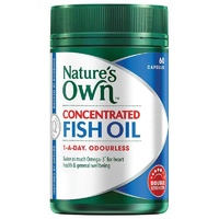 Natures Own Conc Fish Oil 1000Mg Capsules 60
