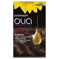 Garnier Olia 4.0 Dark Brown Visible improvement of hair quality. No ammonia