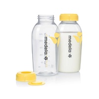 Medela Milk Bottles 250Ml 2Pk made from polypropylene - a BPA-free material