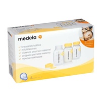 Medela Milk Bottles 150Ml 3Pk made from polypropylene - a BPA-free material