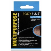 Body Plus Multipurpose Elastic Adhesive Tape 7.5cmx4.5m