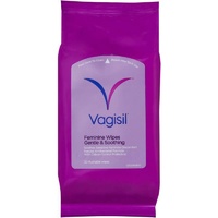 Vagisil Feminine Pouch Wipes 20 natural antibacterial formula