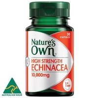 Natures Own High Strength Echinacea 10000mg Capsules 30