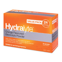 Hydralyte Orange Sach Value Pack 4.9Gx24 Rehydration Pack