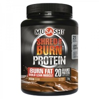 Musashi Shred and Burn Protein Mocha 714g