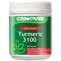 Cenovis Tumeric 3100 Capsules 80  mild anti-inflammatory properties