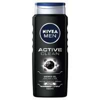 Nivea Men S/Gel Active Clean 500Ml