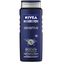 Nivea For Men Shower Gel Sensitive 500ml feeling revitalised and cared for