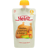 Heinz Chicken Sweet Corn and Mango 120G