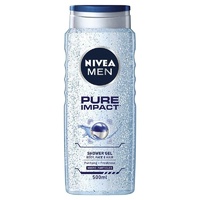 Nivea Men Pure Impact Shower Gel 500Ml