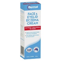 Dermal Therapy Cream Face & Eyelid Eczema 40g Relief to Skin Irritation