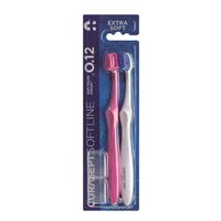 Curasept SoftLine Extra Soft 012 Two Pack Extremely Soft Flexible Bristles