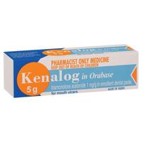 Kenalog in Orabase for Mouth Ulcers 5g (S3)