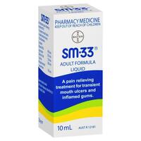 SM-33 Adult Formula Liquid 10mL