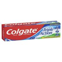 Colgate Triple Action Cavity Protection Fluoride Original Mint Toothpaste 110g