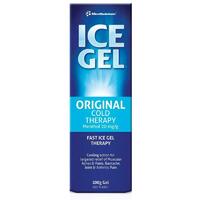 Mentholatum Ice Gel 100g Fast Targeted Pain Relief Muscular Aches Back Pain