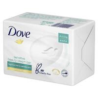 Dove Sensitive Beauty Cream Bar 4 x 100g Pack Hypo-allergenic and Fragrance Free