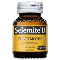 Blackmores Selemite B 100 Tablets Antioxidant Reduce Free Radical Damage