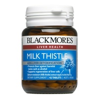 Blackmores Milk Thistle 42 Tablets help protect liver cells, organ of the body